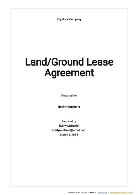 Farm Land Lease Agreement Template Free Pdf Google Docs Word