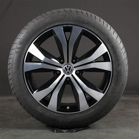 Original VW Touareg II 7P 20 Inch Summer Wheels Tarrago