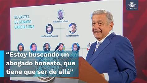 Reitera AMLO intención de demandar a abogado de García Luna por daño