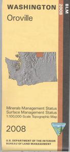 Map Oroville Wa Wa025s Public Lands Interpretive Association