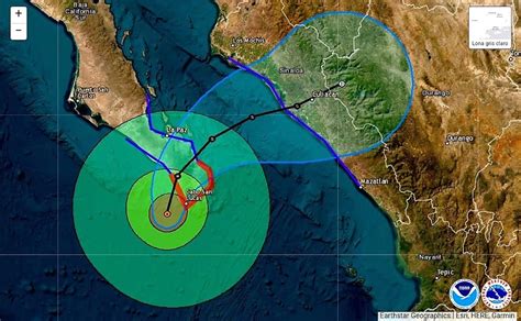 Huracán Norma Tocará Tierra Esta Mañana En Los Cabos