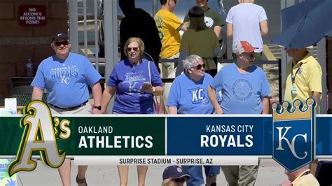 Bally Sports Kansas City on Twitter: "#Royals-A's baseball coming right up. #RoyalsST https://t ...