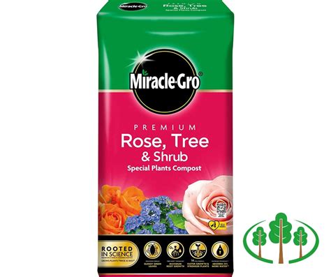 Miracle Gro® Premium Rose Tree And Shrub Compost Torwood Garden Centre