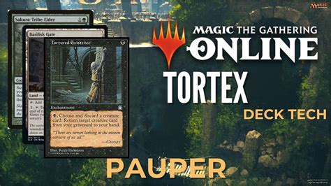 MTG PAUPER DECK GOLGARI TORTEX YouTube