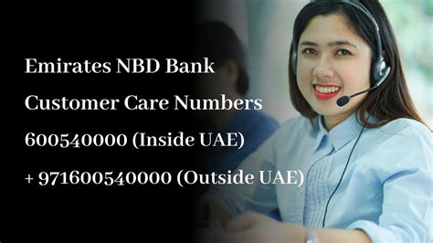 Emirates NBD Bank Customer Care Number 24x7 Helpline Contact Number