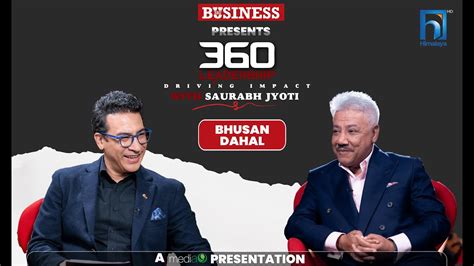 Bhusan Dahal 360 Leadership With Saurabh Jyoti Episode 3 Promo