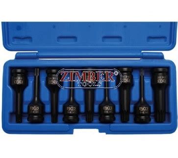 Impact Bit Socket Set 12 5 Mm 1 2 Drive Spline For XZN M4