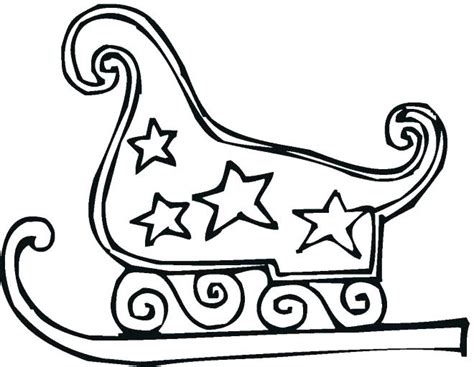 Santa Sleigh Coloring Pages Printable at GetColorings.com | Free ...