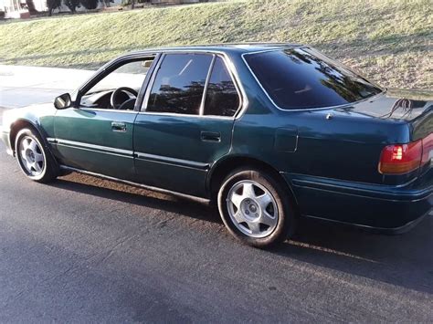 1993 Honda Accord Sedan Green Fwd Automatic 10th Anniversary For Sale