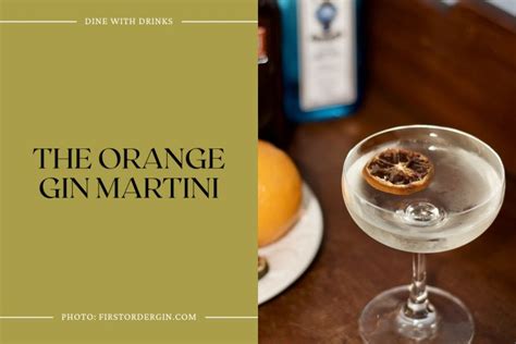 25 Orange Gin Cocktails That Will Make Your Taste Buds Sing ...