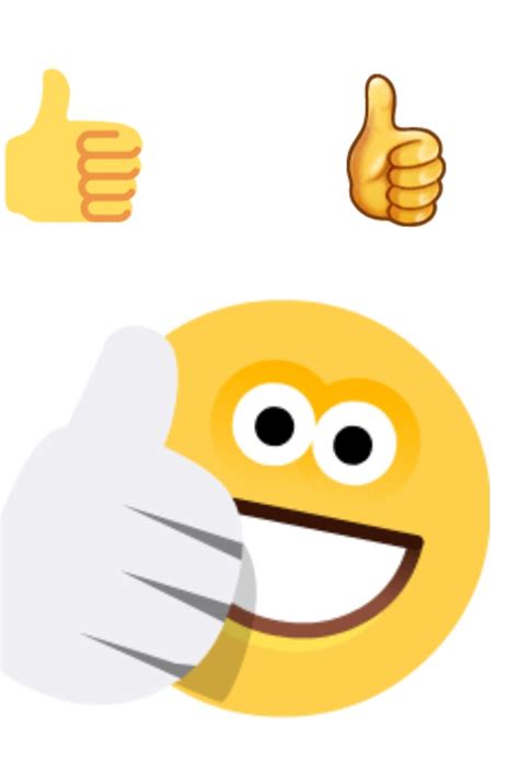 Emoji Emoticon Worker Giving Thumbs Up Clip Art 58747231 Clip Art