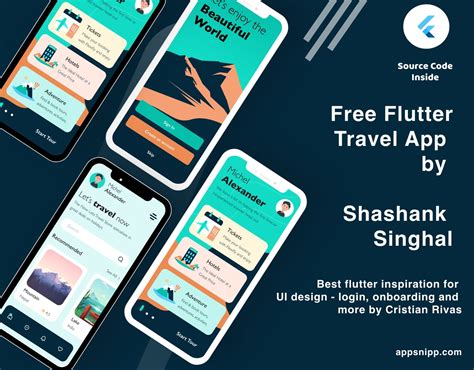 Free Flutter Travel App Ui By Shashank Singhal App Snipp