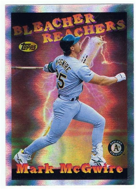 Mcgwire Mark 1997 Topps Seasons Best Rk Sports Promotions