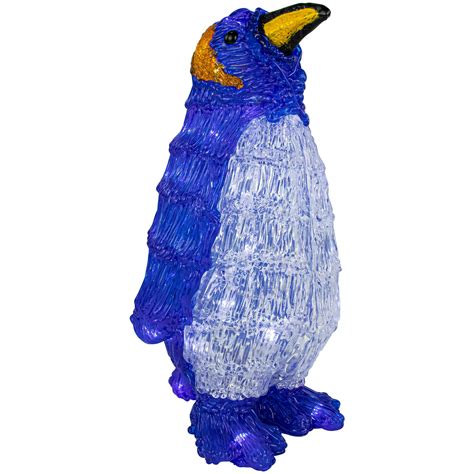 12.5" LED Lighted Commercial Grade Acrylic Penguin Outdoor Christmas Decoration | Christmas Central