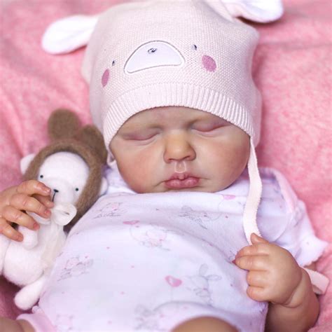 20 Lifelike Soft Touch Silicone Vinyl Reborn Baby Doll Girl With