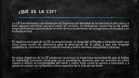 SOLUTION Clasificaci N Internacional Del Funcionamiento Cif Studypool