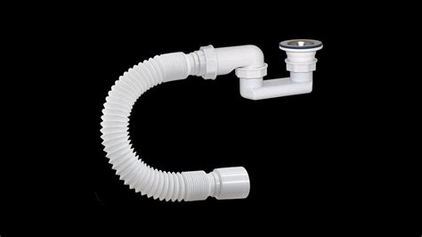 Сборка плоского сифона АН-8258 / 82589 для душевого поддона без ...