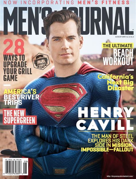 Henry Cavill Mens Journal Cover Superman By Bryanzap On Deviantart