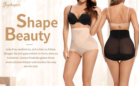 Joyshaper Damen Unterhose Bauchweg Miederslip Hohe Taille Shapewear