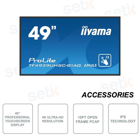 TF4939UHSC B1AG TF4939UHSC B1AG IIYAMA ProLite 49 IPS LED 4K