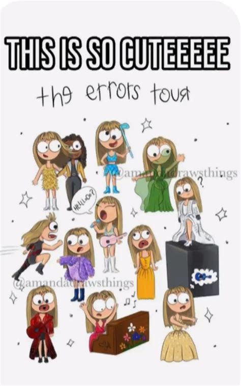 The Errors Tour In 2024 Taylor Swift Funny Taylor Swift Singing