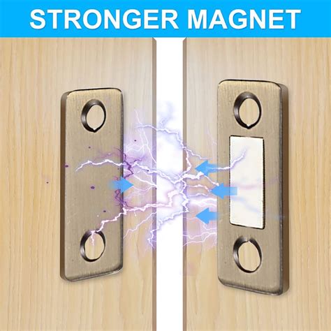 Magnetic Door Catch,Magnetic Cabinet Door Catch,Door Magnetic Catch Cupboard Double Magnets ...