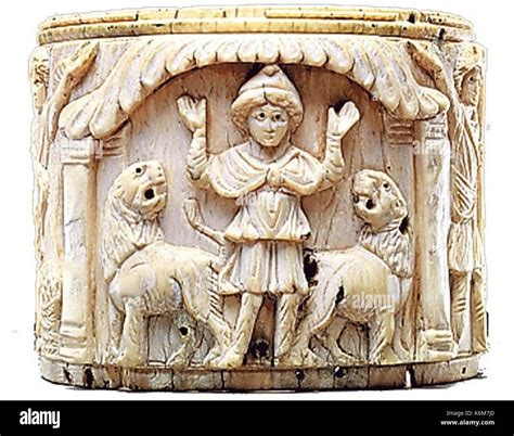 Daniel Lions Egypte 6th Century British Museum Stock Photo Alamy