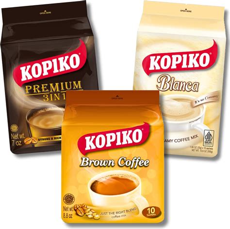 Amazon Kopiko Creamy Blanca Long Pack In Instant Coffee Mix