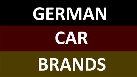 Germany Luxury Car Brands | Literacy Basics