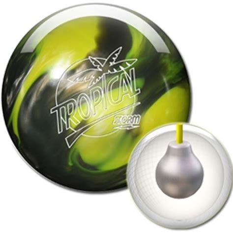 Storm Tropical Storm Yellow/Silver Bowling Ball - 123Bowl