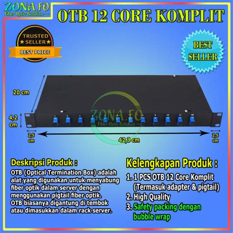 Promo Otb Core Sc Upc Single Mode Odf Ftth Fiber Optic Terminal