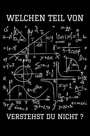 Welchen Teil Von Mathe Verstehst Du Nicht Notizbuch Mathematik