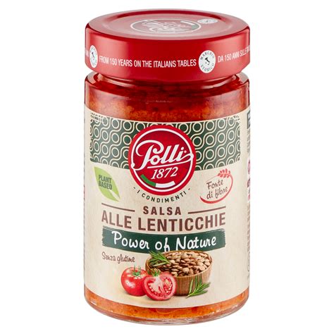 Polli I Condimenti Salsa Alle Lenticchie 190 G Carrefour