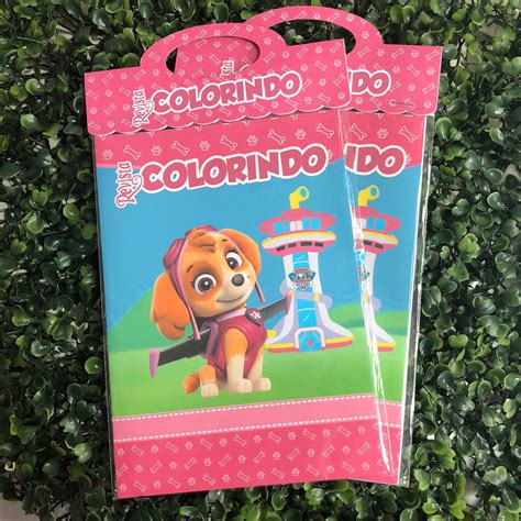 Livro Colorir Patrulha Canina Menina Elo Produtos Especiais