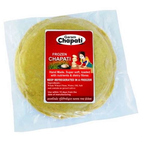 Frozen Wheat Chapati Packaging Type Plastic Bag At Rs 50 Packet In Mumbai