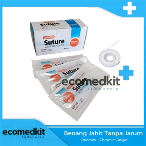 Jual Benang Jahit Catgut Chromic Suture Without Needle Shopee Indonesia