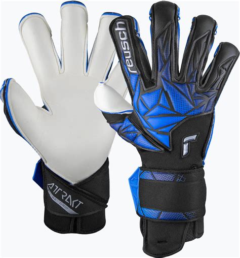 R Kawice Bramkarskie Reusch Attrakt Re Grip Black Electric Blue Ceny