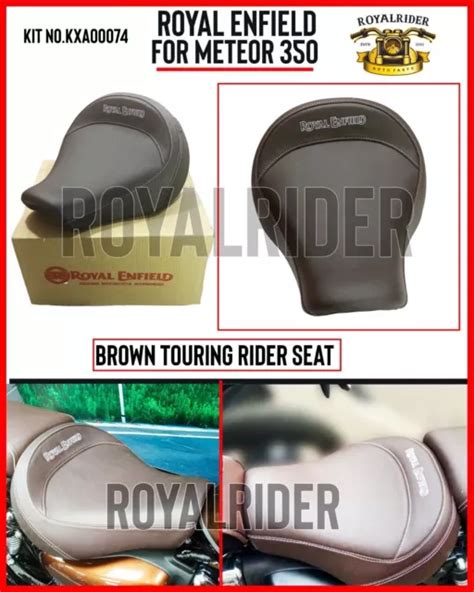 ROYAL ENFIELD METEOR 350 Siège pilote de tourisme marron EUR 102 55