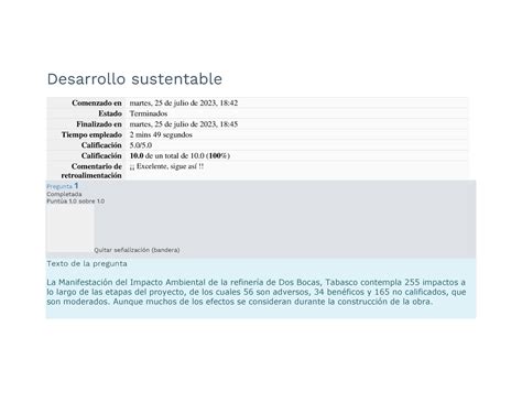 Desarrollo Sustentable Autocalificable Desarrollo Sustentable