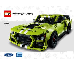 LEGO Ford Mustang Shelby GT500 Set 42138 Instructions | Brick Owl ...