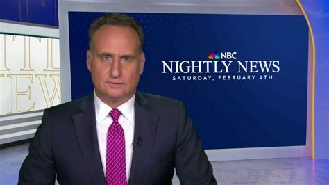 Nightly News Full Broadcast Feb 4 Youtube