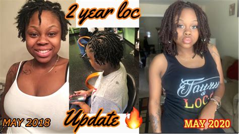 2 Year Loc Journey Before After And Now Its Lit Youtube