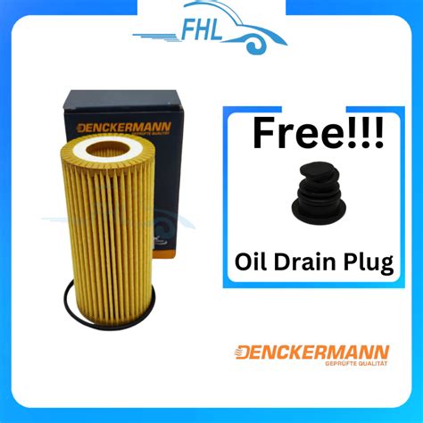 Fhl Auto Engine Oil Filter Oil Drain Plug Free Audi Vw