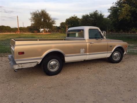 1968 Chevy C10 C20 Pickupcustom Camper Factory Big Block Ps Pb Ac 50th Anni For Sale