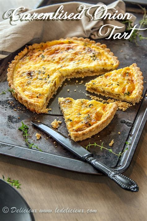 Caramelised Onion Tart Recipe Delicious Everyday