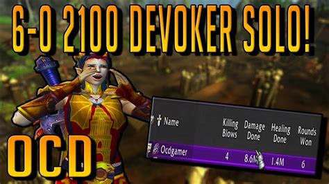 DEVOKER 6 0 2100 SOLO SHUFFLE Dragonflight PvP OCDGaming YouTube