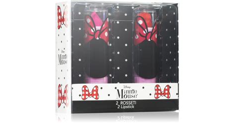 Disney Minnie Mouse 2 Lipsticks подарунковий набір для дітей Notino Ua