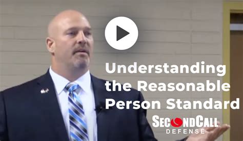 Understanding The Reasonable Person Standard