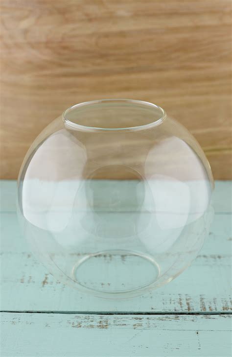 Glass Terrarium Globe 7in