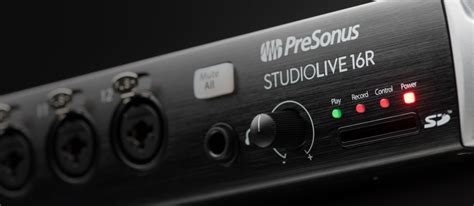 Consola Presonus STUDIOLIVE 16R USB Multi Track 16Canales Music Box